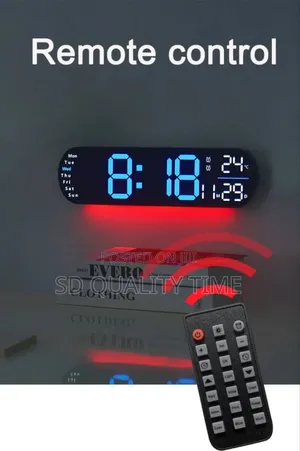 Led Display Ambience Digital Clock