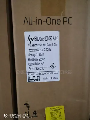 New Desktop Computer HP EliteOne 800 G3 8GB Intel Core I5 SSD 256GB