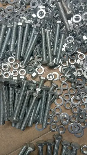 M 10 by 70 Bolt and Nuts With Washer