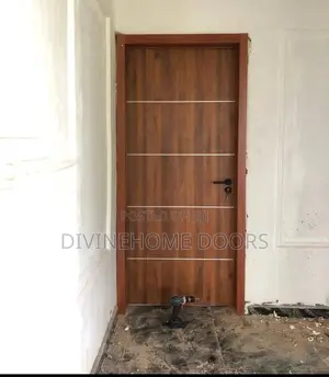 Very Brown Wooden Door