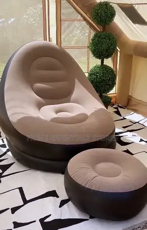 Inflatable Sofa With Stool