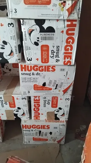 Huggies Snug And Dry (Sizes 1- 8)