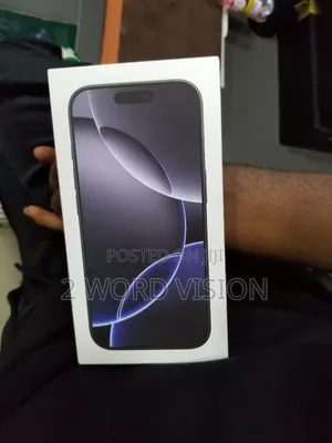 New Apple iPhone 16 Pro 128 GB Black