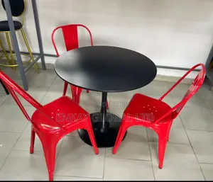 Set of Portable Restaurants Chair and Table