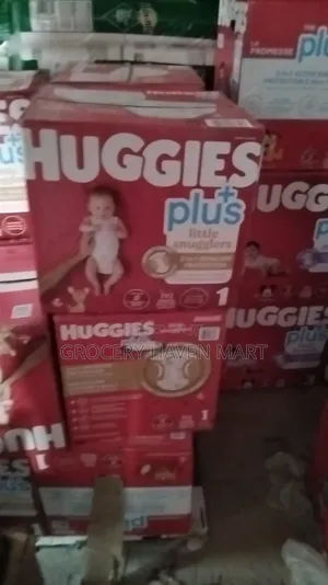 Huggies Little Snugglers Daipers (Sizes 1- 2)