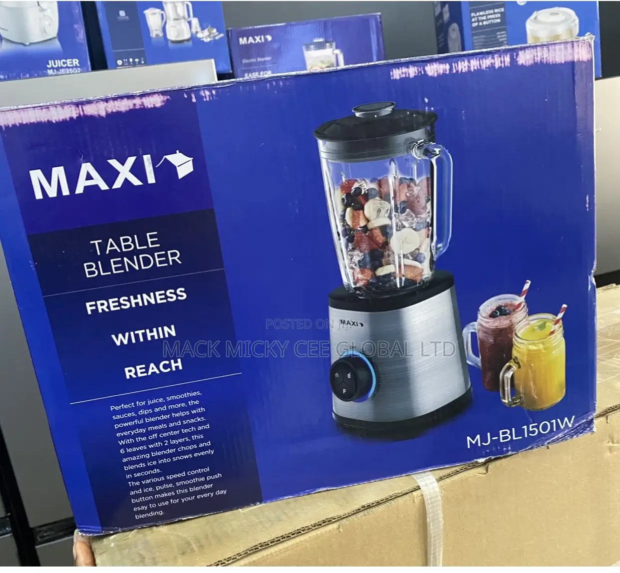 Maxi Electric Blender 1501w