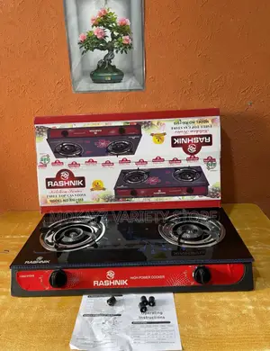 Rashnik Self Ignition 2-Faced Nonstick Gas Cooker