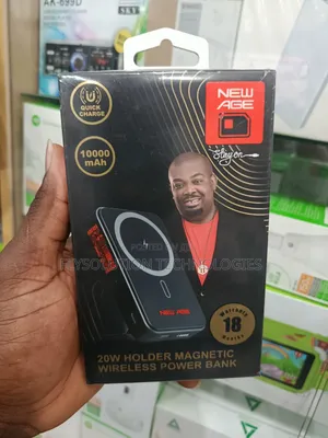 New Age 10000mah 20w Magnetic Wireless Power Bank