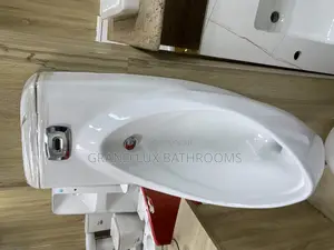 Wall-Mounted Ceramic Urinal With Automatic Flush Valve