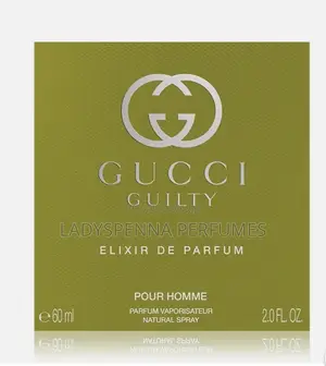 Gucci Guilty Elixir De Parfum for Him.
