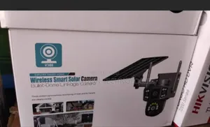 V380 3 Lens Dome Linkage Wireless Smart Solar Camera