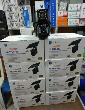 Dual Lens 4g Solar Ultra Hd PTZ Solar Powered Camera