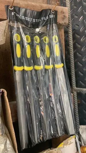 8” 5pcs Set of Steel File