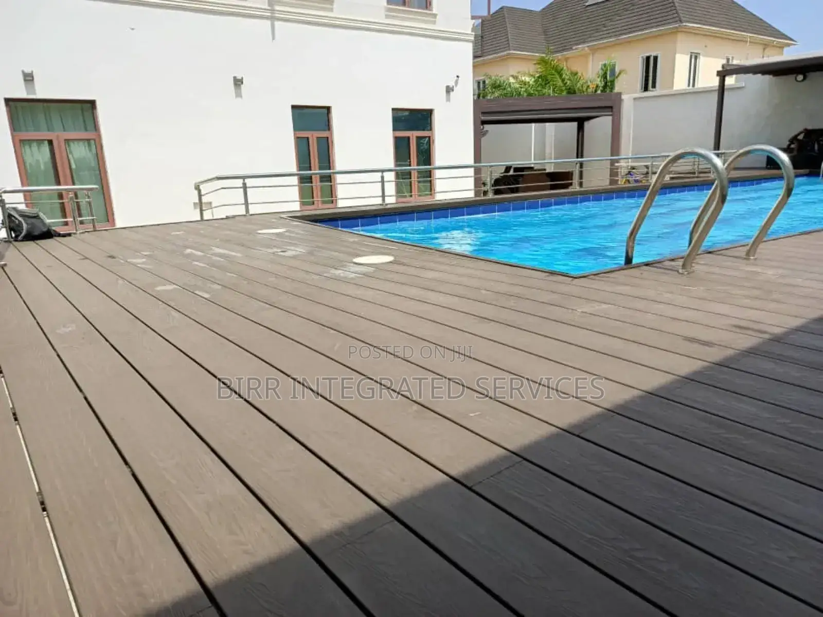 WPC Pool Deck Installation