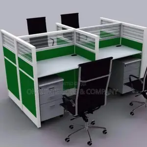4 Seater Work Station