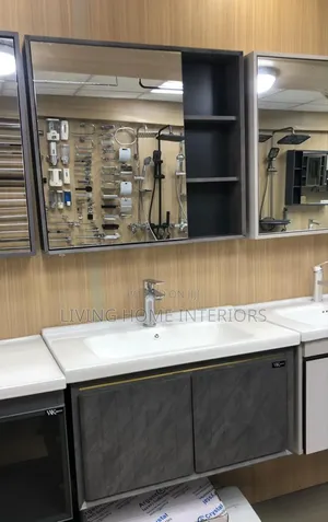 Dining Cabinet Basin With Mirror 04