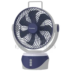 Century 11" Rechargeable Fan With Led Light (Frct-25)