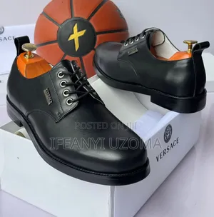 Versace Classic Black Luxury Corporate Shoe