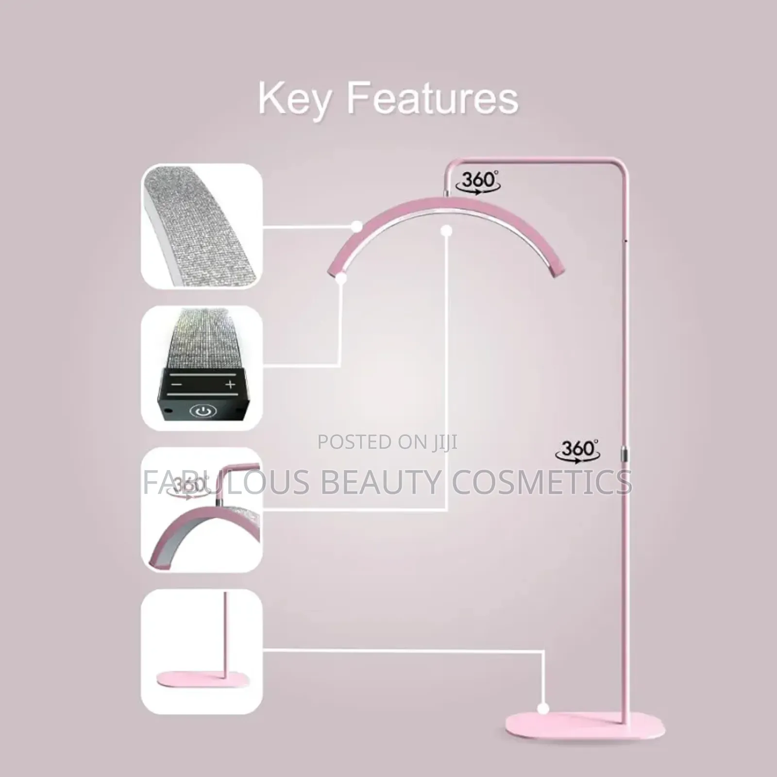 Bling Eyelash Led Moon Light