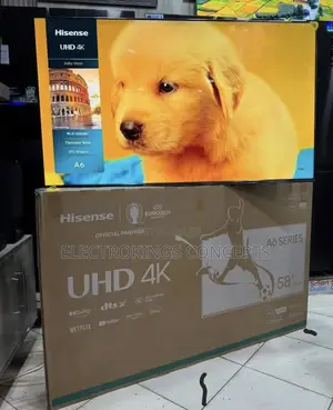 Original>Hisense Uhd Smart Tv 58"Inch 58a6n Netflix, Youtube