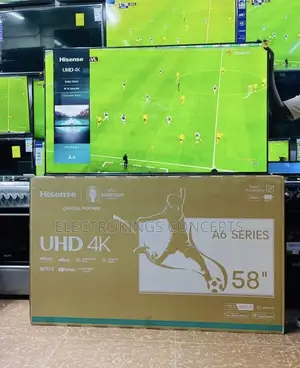 Hisense 58'' Inches Smart Uhd Tv (12 Months Warranty)