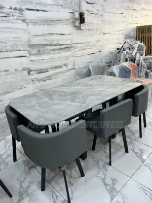 Marble Top Dinning Set