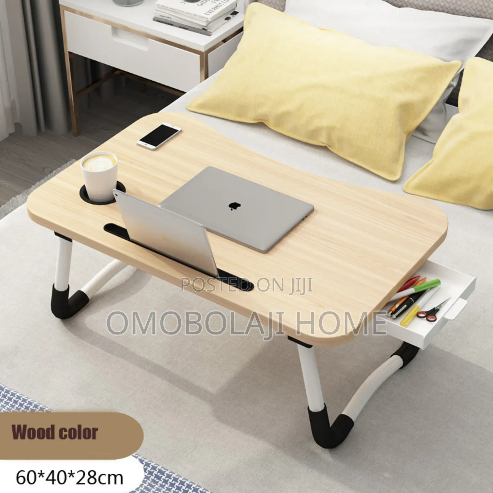 Foldable Laptop's Bed Table