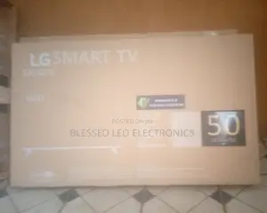 50 Inches Lg With Building Showcasing Brand New Tv