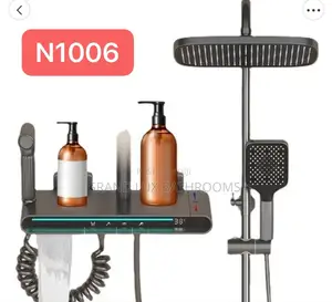 Luxury Thermostatic Shower Set With Digital Display