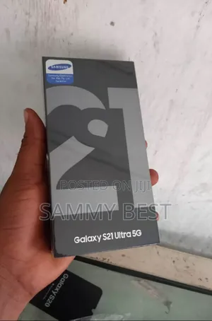 New Samsung Galaxy S21 Ultra 5G 128 GB Silver