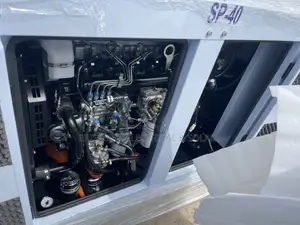 Heavy-duty England Perkins Soundproof Diesel Generator 40kva
