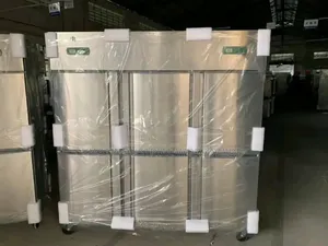 3 Doors Stainless Steel Freezer