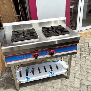 Industrial 2 Burner Gas Cooker Without Oven