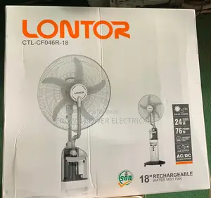 18inch Rechargeable and Mist Fan