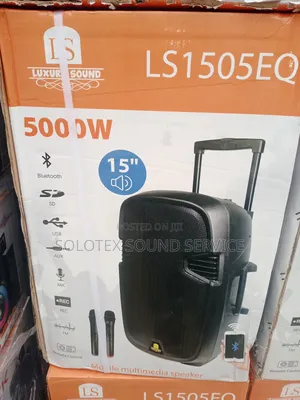 Original 15inches Luxury Sound Rechargeable Pa System