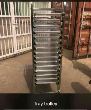 Rotery Oven Trolley