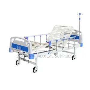 Double-Handle Hospital Bed