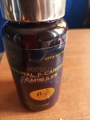 B Carotene Capsules Smooth and Soft Skin