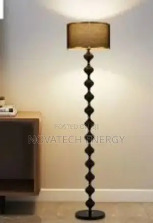 Simple Design Standing Lamp, Wooden