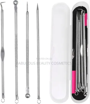 Acne Needle 4x Remover Tool Kit 4 Pimple Remover 4 Blackhead