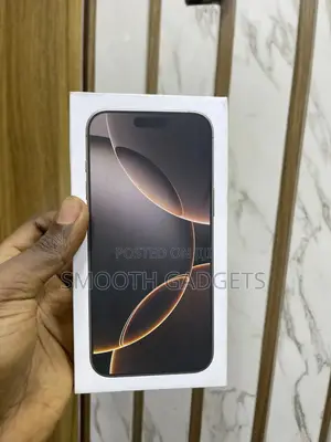 New Apple iPhone 16 Pro Max 256 GB Black