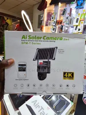 Ai Solar Camera With Dual View and Multiple Cameras