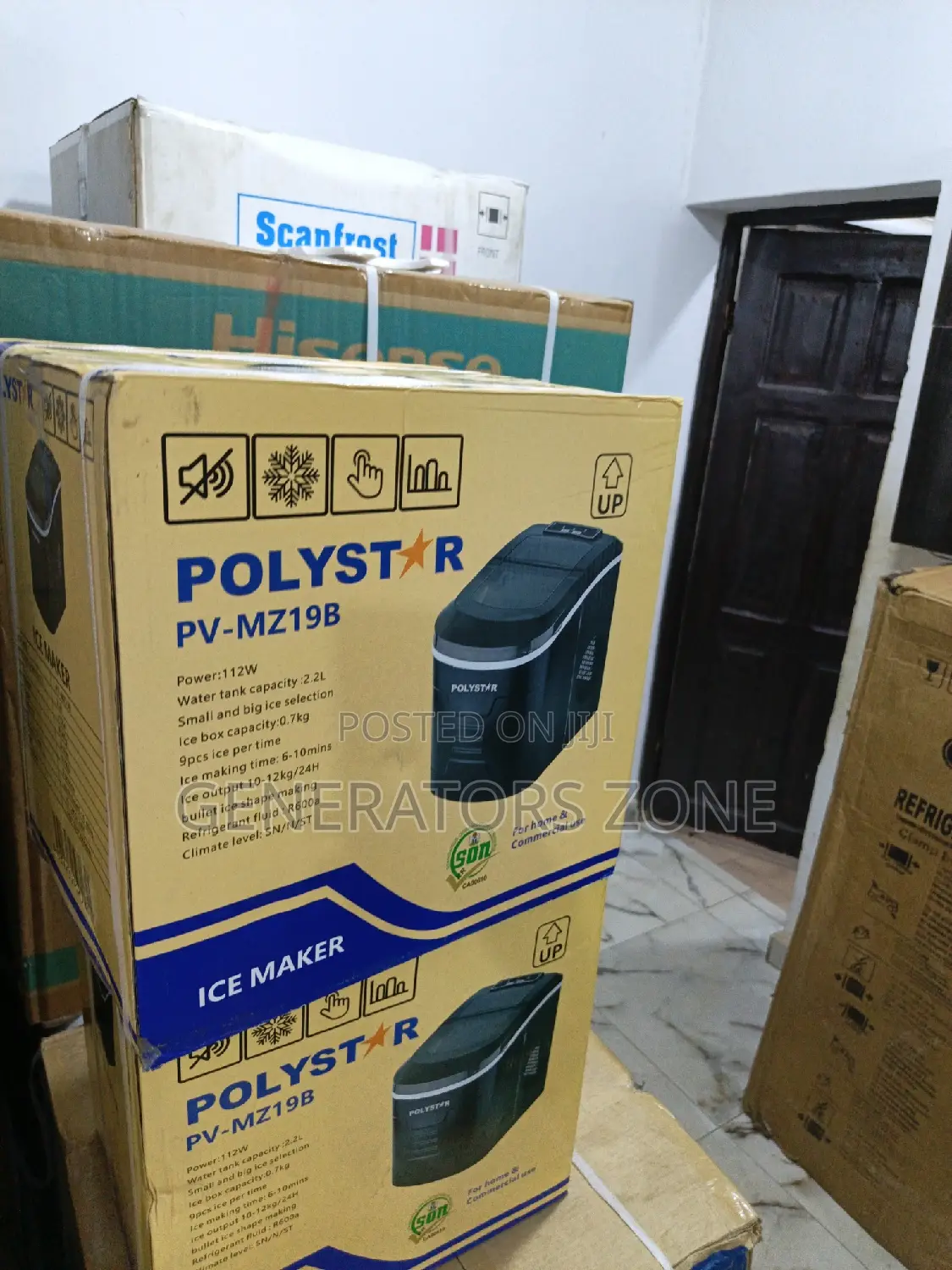 Polystar Ice Maker Machine-- Fast Ice