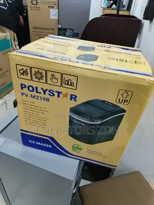 Fresh Ice Anytime You Need It With Polystar Ice Maker.