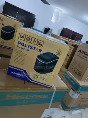 Polystar Ice Maker--Effortless Cooling Every Day.