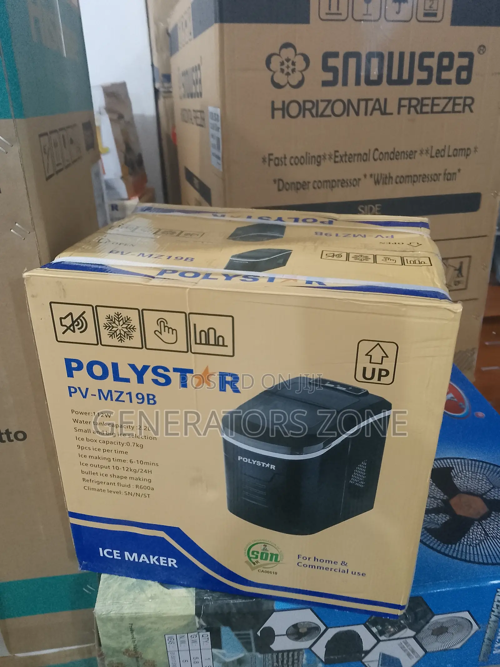 Polystar Ice Maker--Quick, Clean, and Reliable