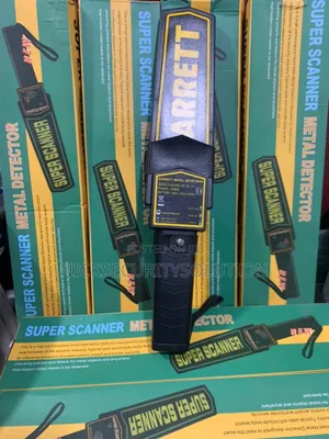 Garrett Super Scanner Hand-held Metal Detector - Black