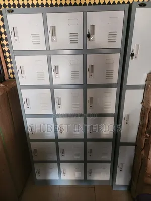 18 Doors Lockers for Staffs Use.