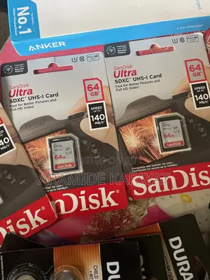 Sandisk 64gb Ultra Sdxc Memory Card (140mb/S)