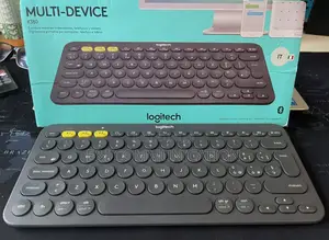 Logitech , Multi Device Bluetooth Keyboard.